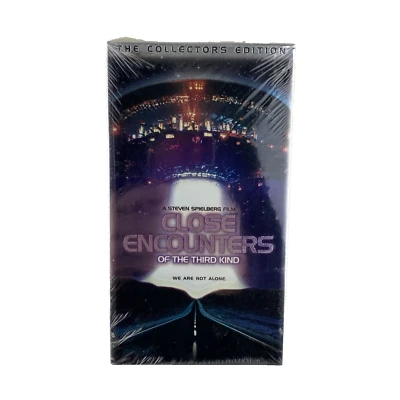 Close Encounters Of The Third Kind Collectors Edition VHS 1998 Brand New Sealed - Image 1 of 3