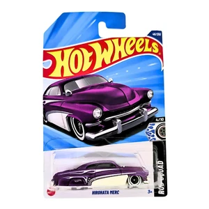 Hot Wheels Hirohata Merc Color Púrpura HW ROD SQUAD Serie 2025 + Carcasa - Imagen 1 de 7