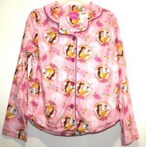 DISNEY PRINCESS BELLE 2-TEILIGES PYJAMA-SET MÄDCHEN NACHTWÄSCHE GR. (6-6X) JUGENDLICH - Bild 1 von 2
