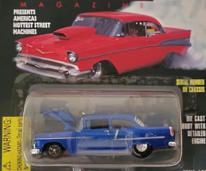 Racing Champions HOT ROD MAGAZINE BWC EXCLUSIVE "55 Chevy" 1:64 DIE-CAST #54 L7 - Picture 1 of 3