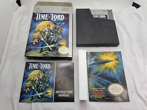 Time Lord NES Completo Original CAJA y Manual Auténtico 1990 Excelente Estado - Imagen 1 de 21