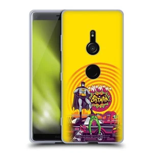 OFFICIAL BATMAN TV SERIES GRAPHICS SOFT GEL CASE FOR SONY PHONES 1 - Picture 1 of 11