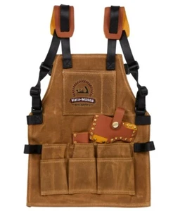 Delantal Herramienta Lona Encerada The Katz-Moses 20oz (TALLA NIÑO/NIÑO hasta 9 años) - Imagen 1 de 7