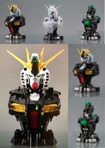 Gundam Mechanial Bust 01 RX-93 NU Gundam SET OF 3PCS 95MM STASTO LED SALE - Picture 1 of 1