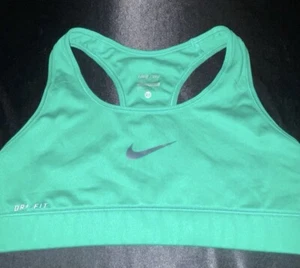 green nike sports bra size extra small xs - Picture 1 of 3