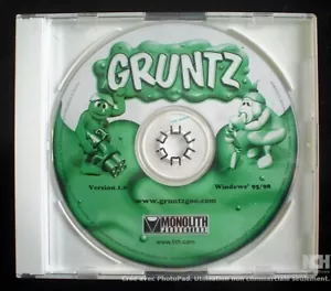 JEU PC DE 1998, GRUNTZ VERSION 1.0, CONÇU POUR WINDOWS 95/98 - Imagen 1 de 4