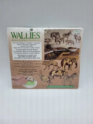 Nuevo 25 animales salvajes de la selva Wallies cebra elefantes gatos decoración africana África  Foto 1 de 2
