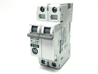 Allen Bradley 1492-CB2G030 Ser C Circuit Breaker 3A 1/2HP - Image 1 of 4