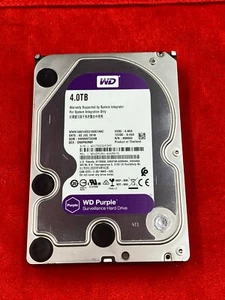 WD PURPLE WD40PURX-64N96Y0 4TB 3.5" SATA SURVEILLANCE HARD DRIVE - Photo 1/3