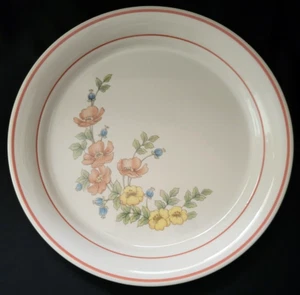 SET OF 2 CORELLE CORNERSTONE ROYAL GARDEN DINNER PLATES 10 1/4" - Picture 1 of 2