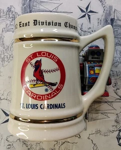 1982 MLB St. Louis Cardinals East Division Champ Commemorative Ceramic Stein Mug - Bild 1 von 5