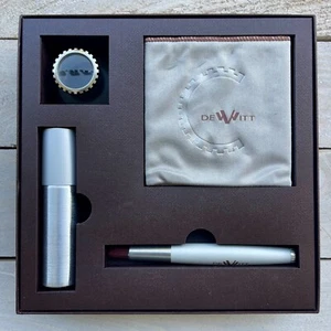 Loupe Dewitt Watch Cleaning Kit Set with Spray, Cloth, Brush & Magnifier - Picture 1 of 4