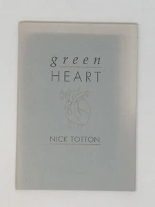 Nick Totton, Green Heart, 1992, Magpie Moon, signed copy, Limited ed, poetry - Picture 1 of 1
