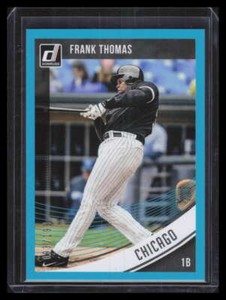 2018 Donruss Teal Border 87 Frank Thomas 93/199