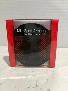 Nike Armband Ipod Nano Black Red-Jogging Hiking Running Walking - Picture 1 of 3