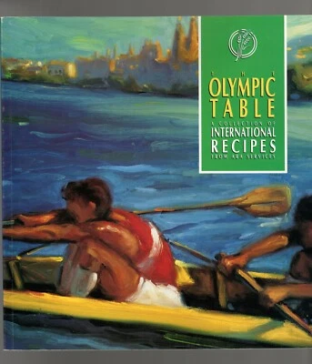 The Olympic Table, A Collection of International Recipes from ARA Services, 1992 - Image 1 of 2