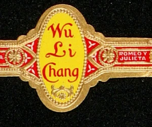 294BtN-VITOLA Antigua-Old Cigar Band ROMEO Y JULIETA WU LI CHANG - Imagen 1 de 3