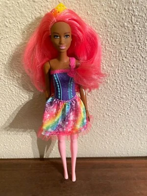 Barbie Mattel 2019 vestido de hadas púrpura permanente Dreamtopia 12" de alto envío gratuito Foto 1 de 4