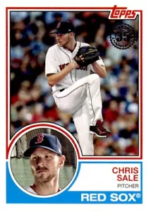 2018 Topps 1983 35th Anniversary #83-93 Chris Sale Boston Red Sox - Picture 1 of 2