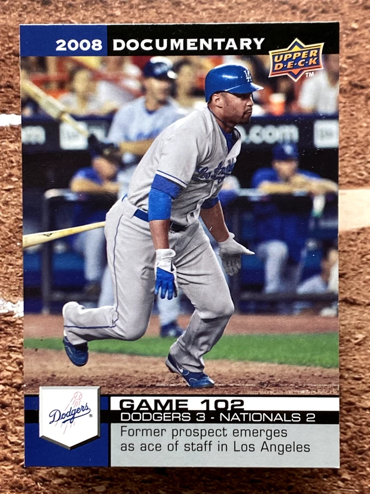 2008 Upper Deck Documentary Matt Kemp #3044 - Image 1 of 2