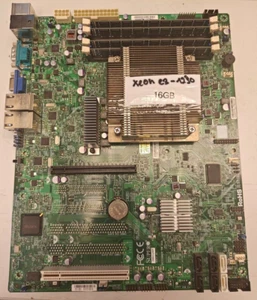Supermicro x9sci-ln4f + Xeon E3-1230 + 16GB RAM + Cooler - Afbeelding 1 van 3