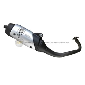 POUR PIAGGIO ZIP 50 SP 2001 01 SYST?MES ?CHAPPEMENT COMPLET LEOVINCE TOURING SIL - Imagen 1 de 1