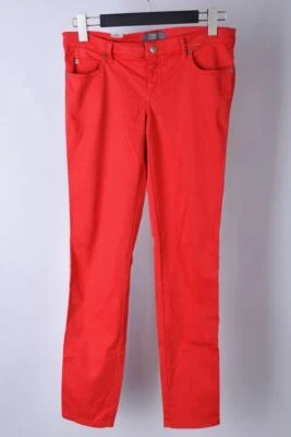 Pantalones de mezclilla rectos clásicos Alexander McQueen para dama talla W29 / L32 Foto 1 de 4