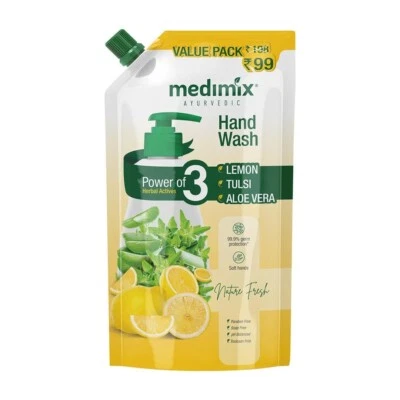 Medimix Ayurvedic Nature Fresh Handwäsche Nachfüller mit Zitrone, Tulsi & Alo... - Bild 1 von 4