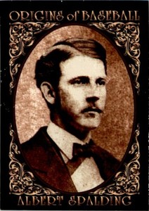 1994 ORIGINS OF BASEBALL - #26 A.G. SPALDING BOSTON RED STOCKINGS