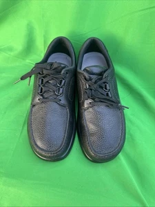 SAS Schuhe Pathfinder Herren Größe 7 W schwarz Leder Halbschuhe Wandern Komfort USA - Bild 1 von 8