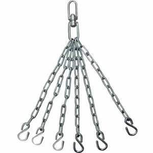 RDX PC Heavy Duty Boxing Punch Bag with Iron 6-Panel Chains & Wall Hanger - Picture 1 of 6