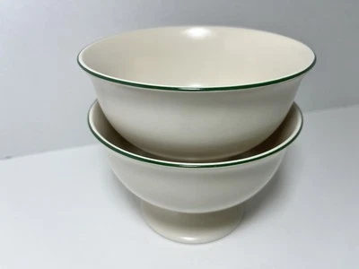 2 IKEA Footed Rice/Chili/Soup Bowls #12011 - Image 1 of 4