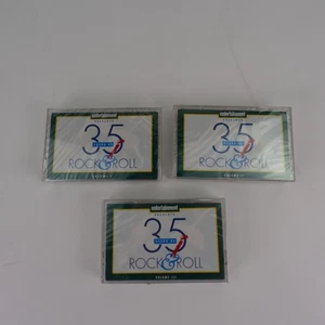 NOS Entertainment Weekly 35 Years of Rock & Roll Vol I II III Cassette Tapes - Picture 1 of 3