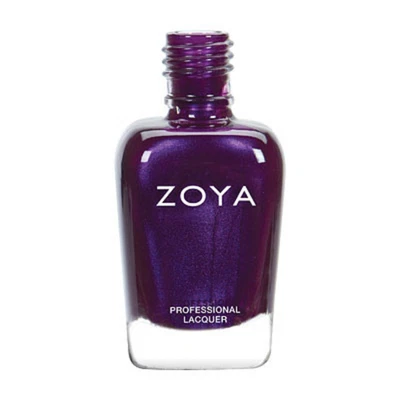 ZOYA Giada esmalte roxo metal líquido ZP809 tamanho completo adesivos para unhas GRÁTIS - Imagem 1 de 2