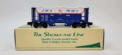 S-Helper 00413 Jack Frost Sugar Two Bay Covered Hopper # 1 LNIB Showcase Line - Image 1 of 4