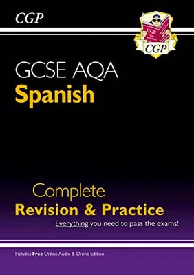 GCSE Spanish AQA Complete Revision & Practice (with CD & Online ... by CGP Books - Image 1 of 2
