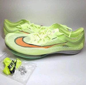Men's Nike Air Zoom Victory Track Spikes Barely Volt Orange CD4385-700 Size 15 - Picture 1 of 9
