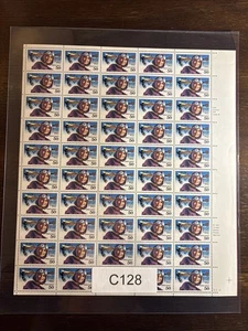 C128 US Air Mail Mint Sheet, 50 cent Harriet Quimby, Mint NH - Picture 1 of 3