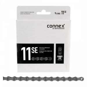 Connex 11sE 11-Speed Stainless Steel MTB E-Bike Chain with 124 Links & Heavy - Picture 1 of 1