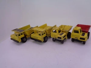 4x Matchbox Diecast Faun Muldenkipper & Baustellenkipper - Bild 1 von 11