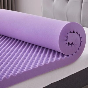 SINWEEK 2 Inch Egg Crate Memory Foam Mattress Topper Twin Size, Twin, 2 - Picture 1 of 7