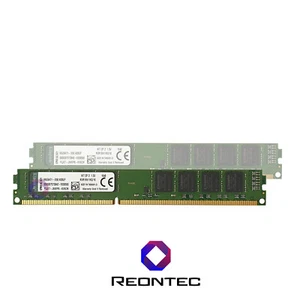 8GB PC RAM Kingston PC3 - 12800 DDR3 KVR16N11K2/16 2Rx8 Low Profile - Bild 1 von 1