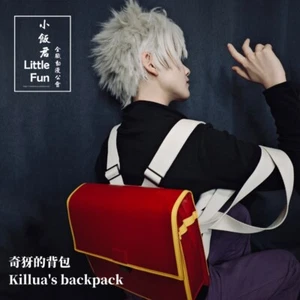 Borsa cosplay Killua unisex PU rossa zaino cacciatore x cacciatore / borsa scuola a tracolla - Foto 1 di 13