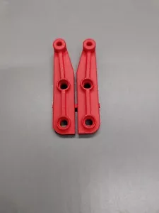 UPGRADE FOR TAMIYA FROG BRAT VINTAGE HOP UP FRONT SHOCK TOWERS - Picture 1 of 2