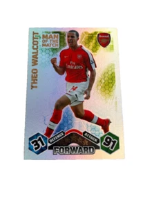 Topps Match Attax 2009/10 man of the match theo walcott arsenal - Picture 1 of 4