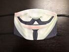 Anonymous Face Mask Adjustable Filter Pocket and FREE FILTER Vendetta Hacker
