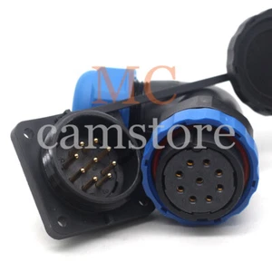 SD28 9pin waterproof IP67, LED power cable wire connector,Electrical Connectors - Picture 1 of 6