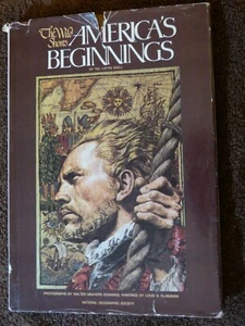 America's Beginnings; The Wild Shores by Tee Loftin Snell Nat'l Geographic 1974 - Picture 1 of 5