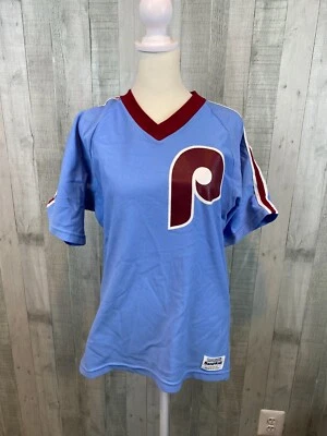 Camiseta vintage medallista mediana Philadelphia Phillies cuello en V Mike Schmidt #20 Foto 1 de 4