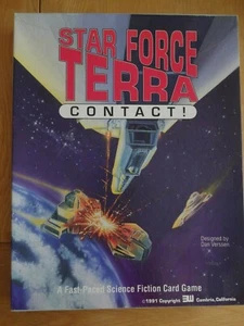 Star Force Terra KONTAKT! Seltenes Vintage Sci-Fi Kartenspiel - Cambria California - Bild 1 von 9